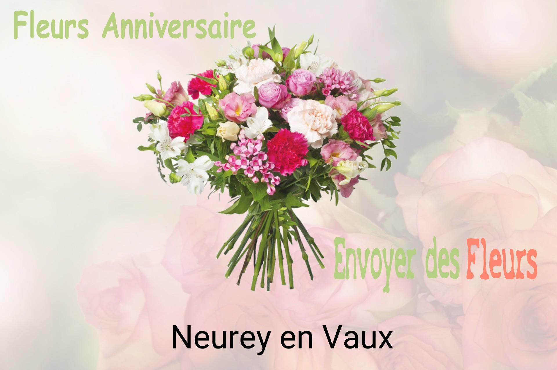 Bouquet de fleurs d’anniversaire livré à Neurey-en-Vaux